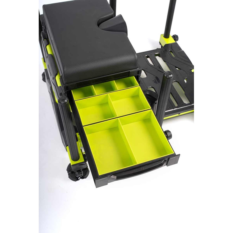 Kosz Matrix S36 Seatbox Pro Lime - Centrum wędkarskie - Sklep wędkarski Jarofishing