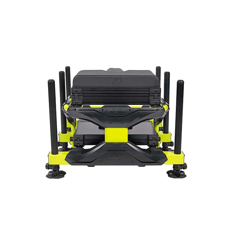 Kosz Matrix S36 Seatbox Pro Lime - Centrum wędkarskie - Sklep wędkarski Jarofishing