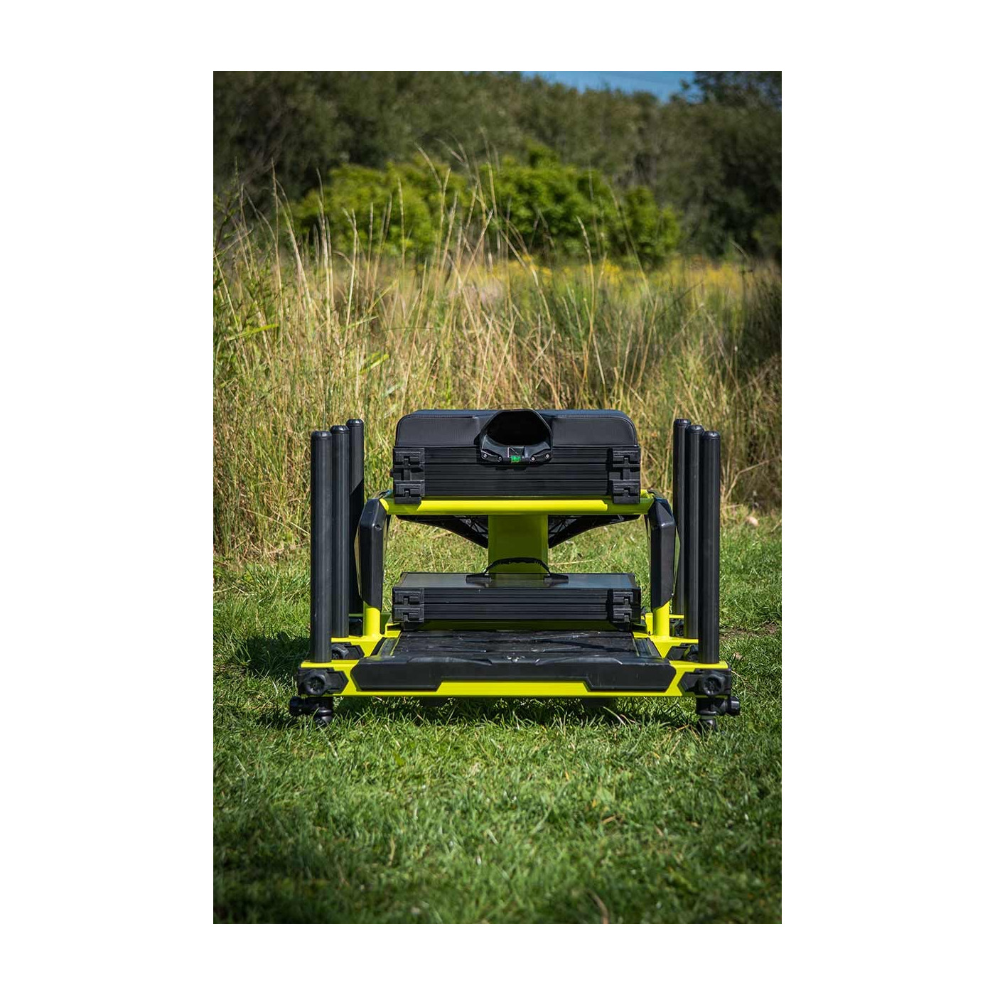 Kosz Matrix S36 Seatbox Pro Lime - Centrum wędkarskie - Sklep wędkarski Jarofishing