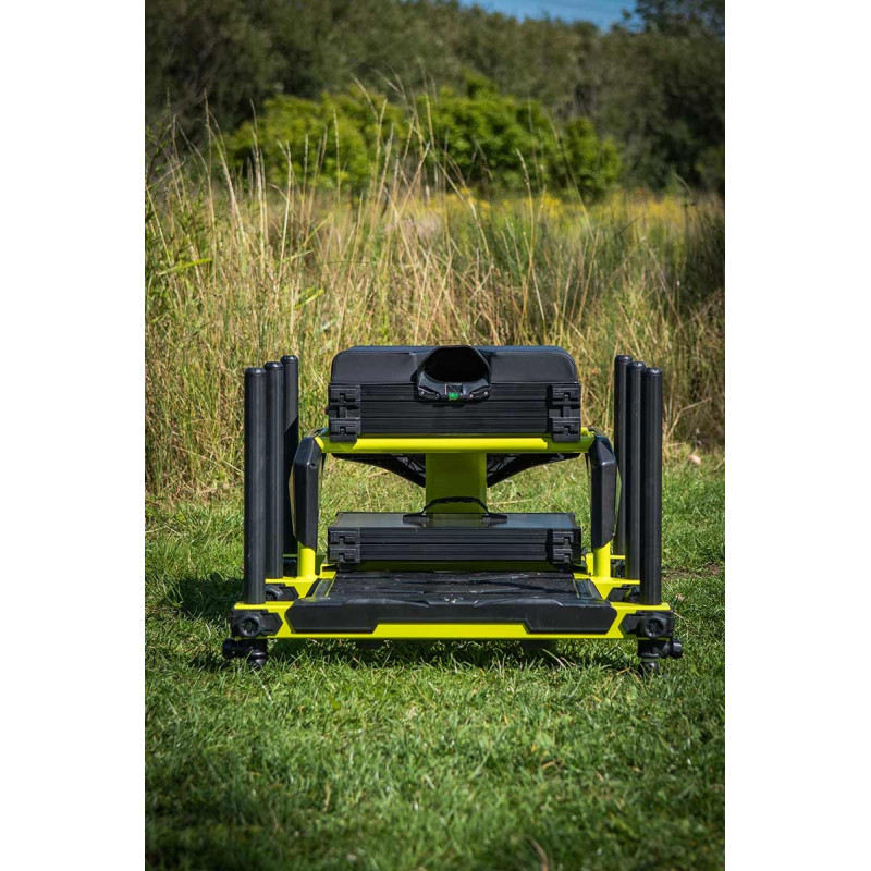 Kosz Matrix S36 Seatbox Pro Lime - Centrum wędkarskie - Sklep wędkarski Jarofishing