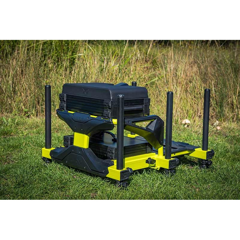 Kosz Matrix S36 Seatbox Pro Lime - Centrum wędkarskie - Sklep wędkarski Jarofishing