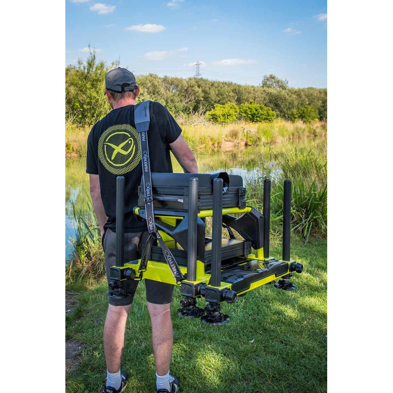 Kosz Matrix S36 Seatbox Pro Lime - Centrum wędkarskie - Sklep wędkarski Jarofishing