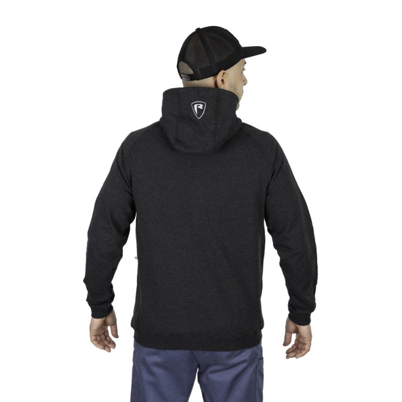 Bluza Fox Rage Voyager Hoody Dark Grey - roz. S - Centrum wędkarskie - Sklep wędkarski Jarofishing