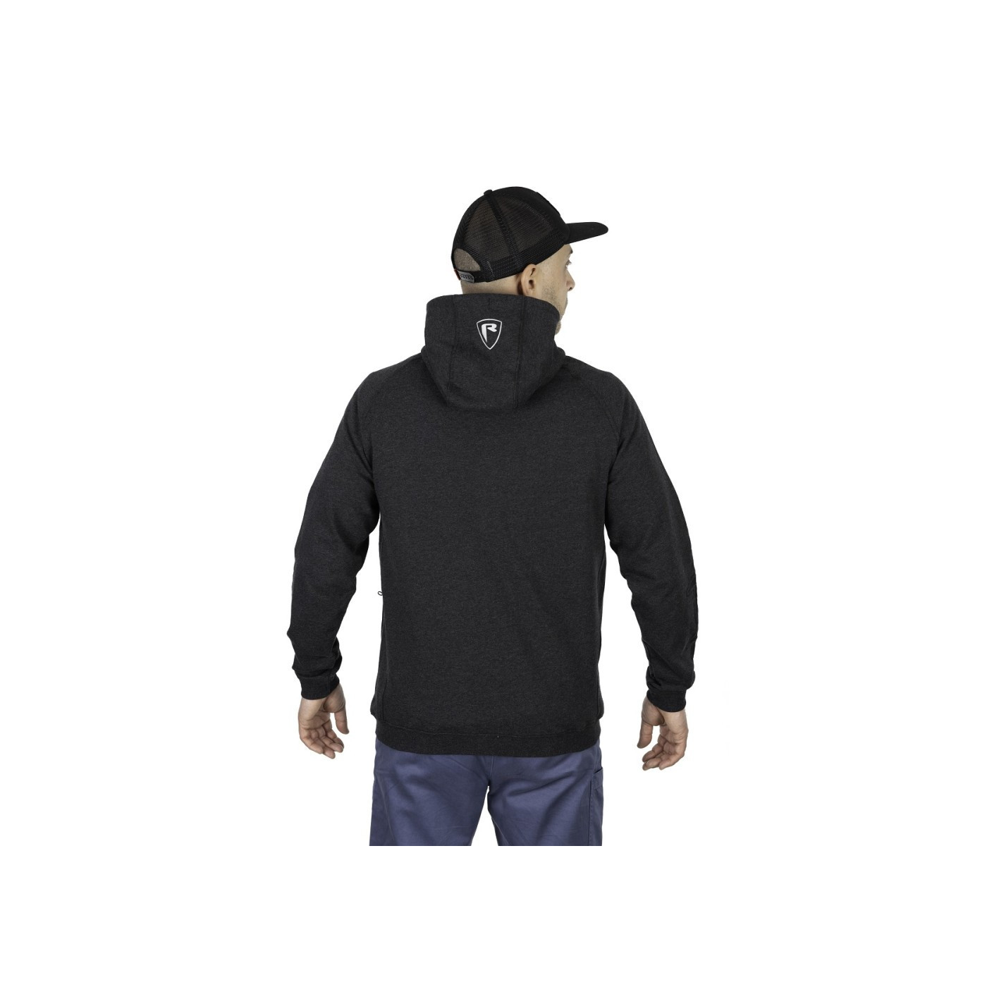 Bluza Fox Rage Voyager Hoody Dark Grey - roz. L - Centrum wędkarskie - Sklep wędkarski Jarofishing