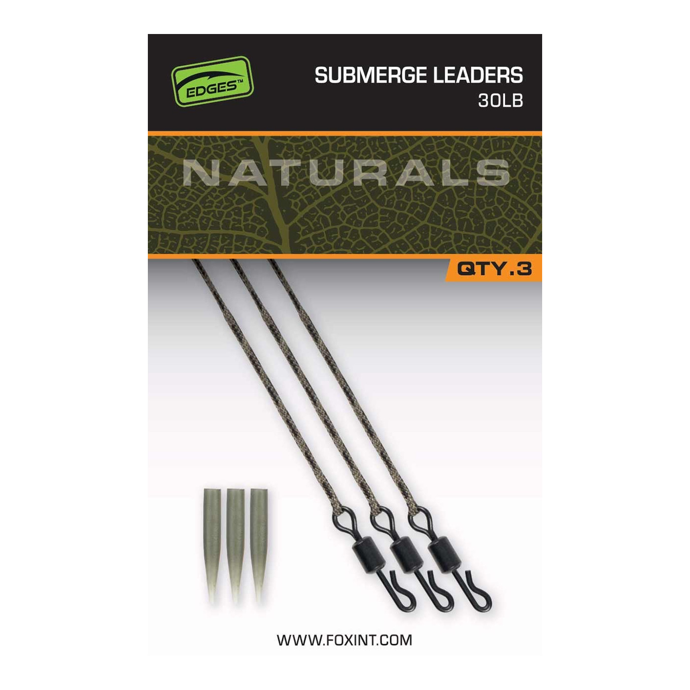 FOX LIDER BEZOŁOWIOWY EDGES™ NATURALS SUBMERGE LEADERS 30LB - Centrum wędkarskie - Sklep wędkarski Jarofishing FOX LIDER BEZOŁOWIOWY EDGES™ NATURALS SUBMERGE LEADERS 30LB - Centrum wędkarskie - Sklep wędkarski Jarofishing