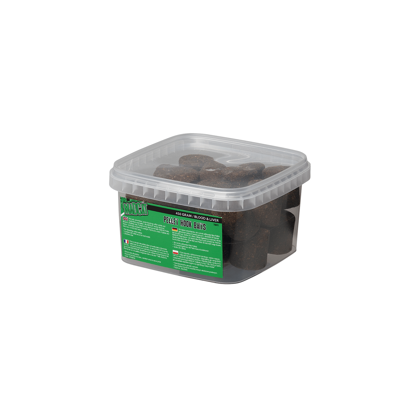 Pellet Madcat Hook Bait 25mm / 450g Halibut - Centrum wędkarskie - Sklep wędkarski Jarofishing