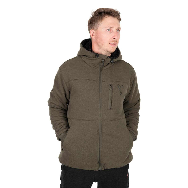 Bluza Fox Sherpa Jacket Green & Black - roz.M - Centrum wędkarskie - Sklep wędkarski Jarofishing Bluza Fox Sherpa Jacket Green & Black - roz.M - Centrum wędkarskie - Sklep wędkarski Jarofishing