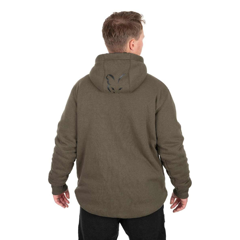 Bluza Fox Sherpa Jacket Green & Black - roz.L - Centrum wędkarskie - Sklep wędkarski Jarofishing