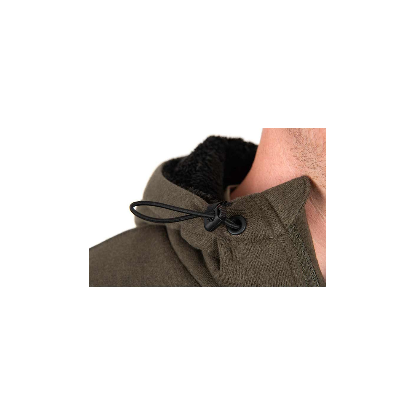 Bluza Fox Sherpa Jacket Green & Black - roz.L - Centrum wędkarskie - Sklep wędkarski Jarofishing