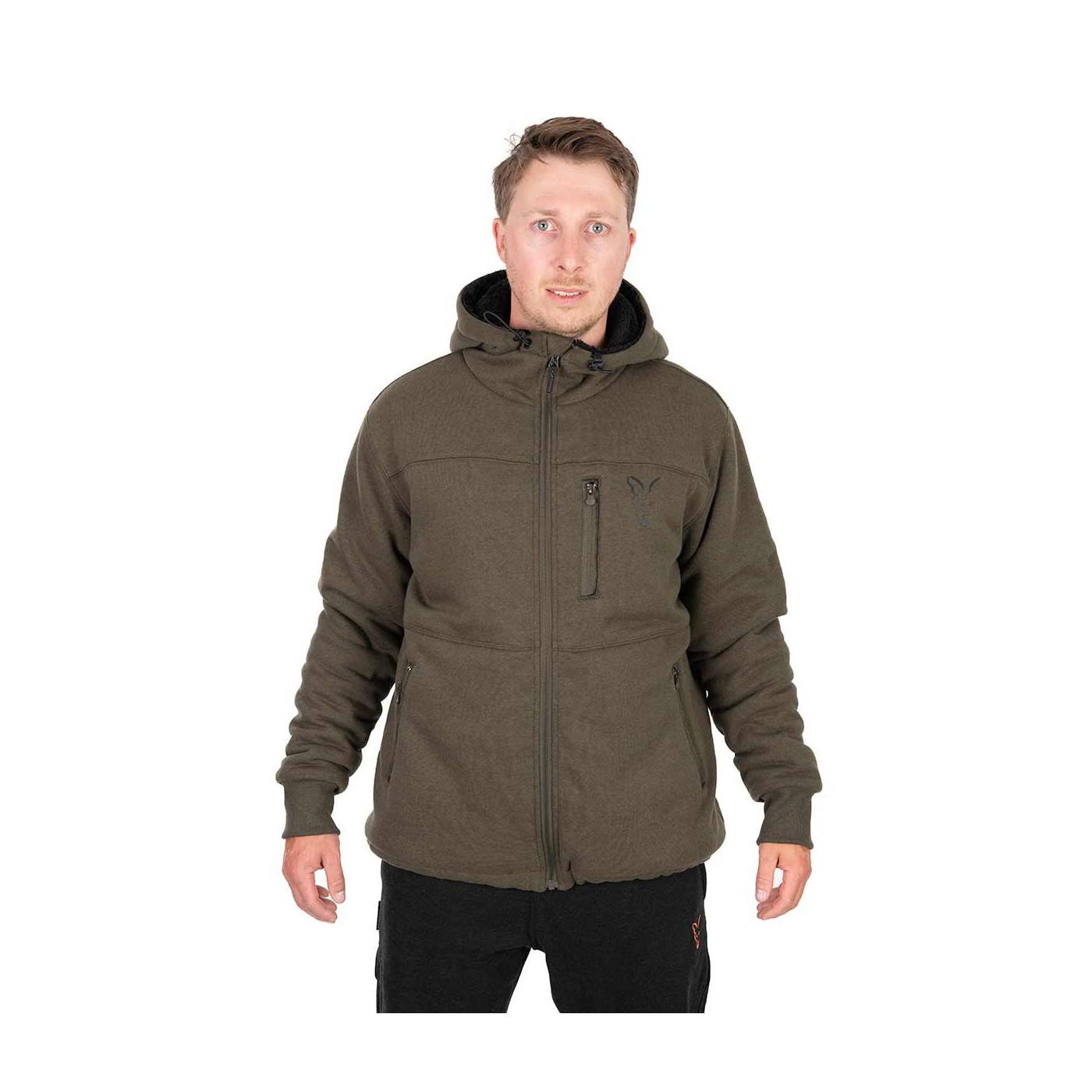 Bluza Fox Sherpa Jacket Green & Black - roz.XL - Centrum wędkarskie - Sklep wędkarski Jarofishing Bluza Fox Sherpa Jacket Green & Black - roz.XL - Centrum wędkarskie - Sklep wędkarski Jarofishing