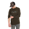 FOX BLUZA LONG SLEEVE KHAKI/CAMO T-SHIRT ROZMIAR XXL - Centrum wędkarskie - Sklep wędkarski Jarofishing FOX BLUZA LONG SLEEVE KHAKI/CAMO T-SHIRT ROZMIAR XXL - Centrum wędkarskie - Sklep wędkarski Jarofishing