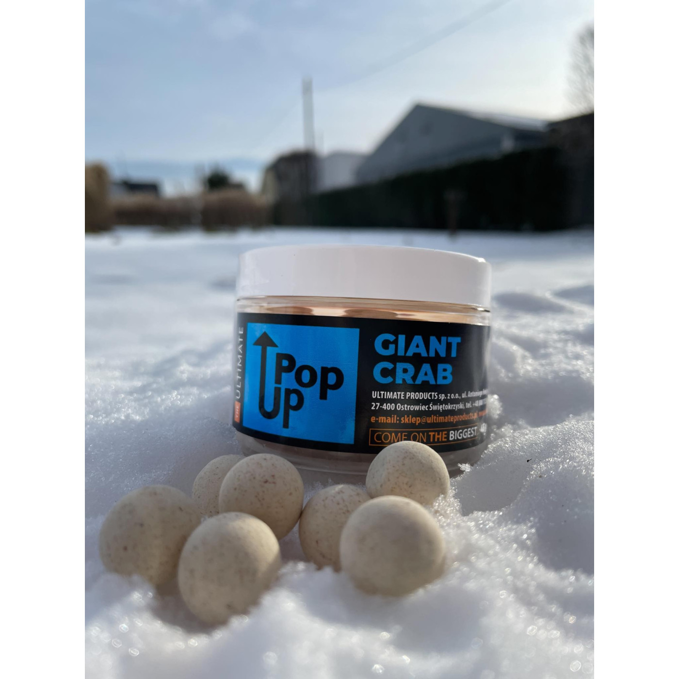 Kulki Pop-Up Ultimate Products Giant Crab Roz.12mm - Centrum wędkarskie - Sklep wędkarski Jarofishing Kulki Pop-Up Ultimate Products Giant Crab Roz.12mm - Centrum wędkarskie - Sklep wędkarski Jarofishing