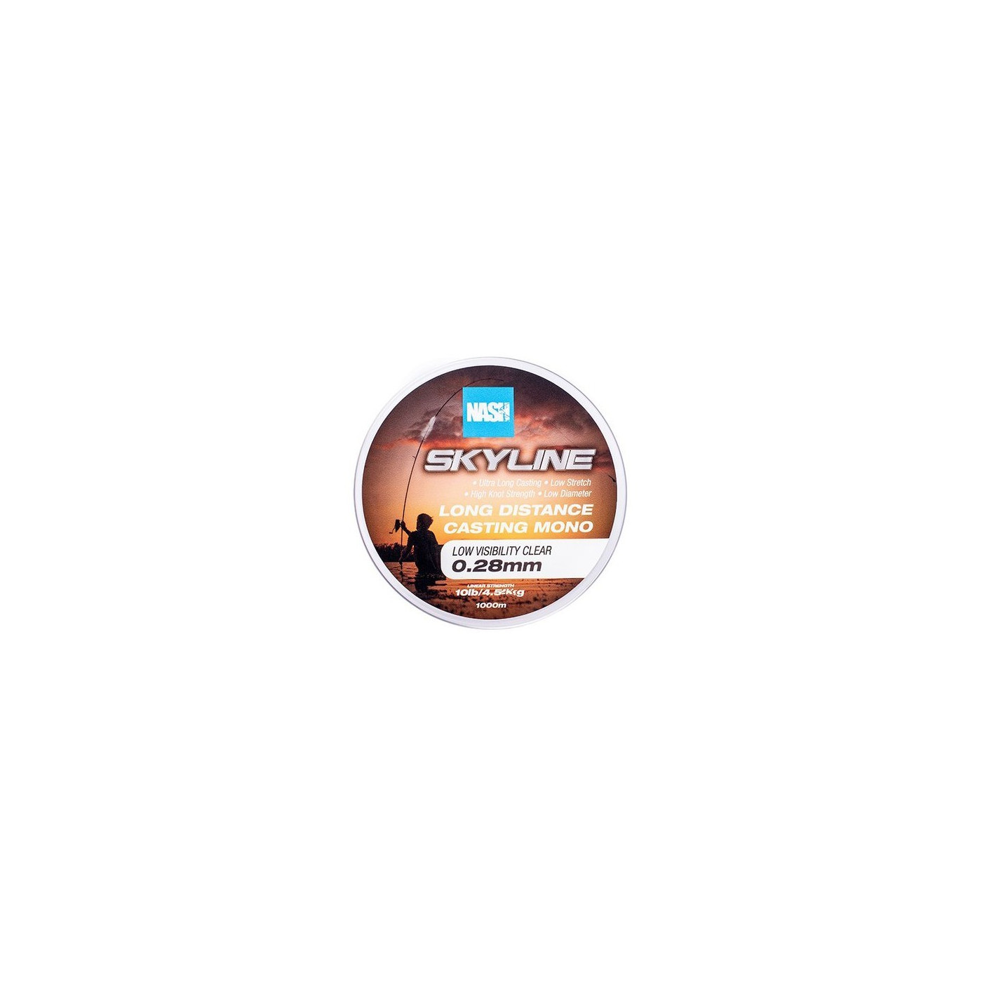 Żyłka Nash Skyline Mono Visibility Clear 1000m / 0,28mm - Centrum wędkarskie - Sklep wędkarski Jarofishing Żyłka Nash Skyline Mono Visibility Clear 1000m / 0,28mm - Centrum wędkarskie - Sklep wędkarski Jarofishing
