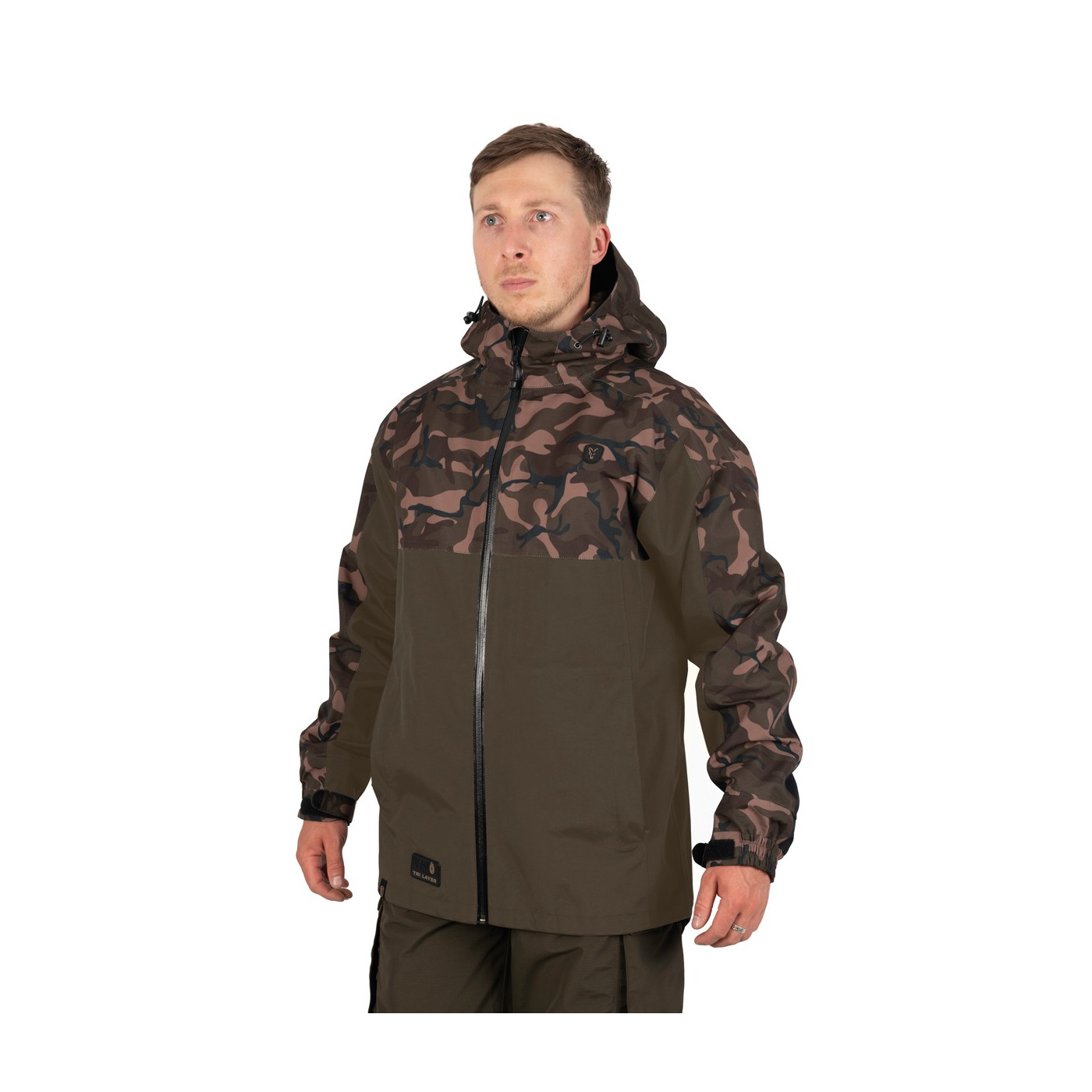 FOX® KURTKA AQUOS TRI LAYER STD JACKET ROZMIAR S - Centrum wędkarskie - Sklep wędkarski Jarofishing