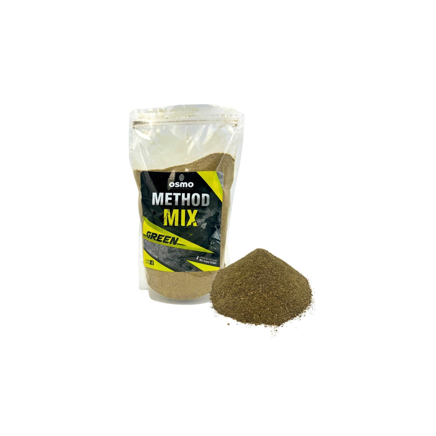 Zanęta Osmo Method Mix 800g - Green - Centrum wędkarskie - Sklep wędkarski Jarofishing Zanęta Osmo Method Mix 800g - Green - Centrum wędkarskie - Sklep wędkarski Jarofishing