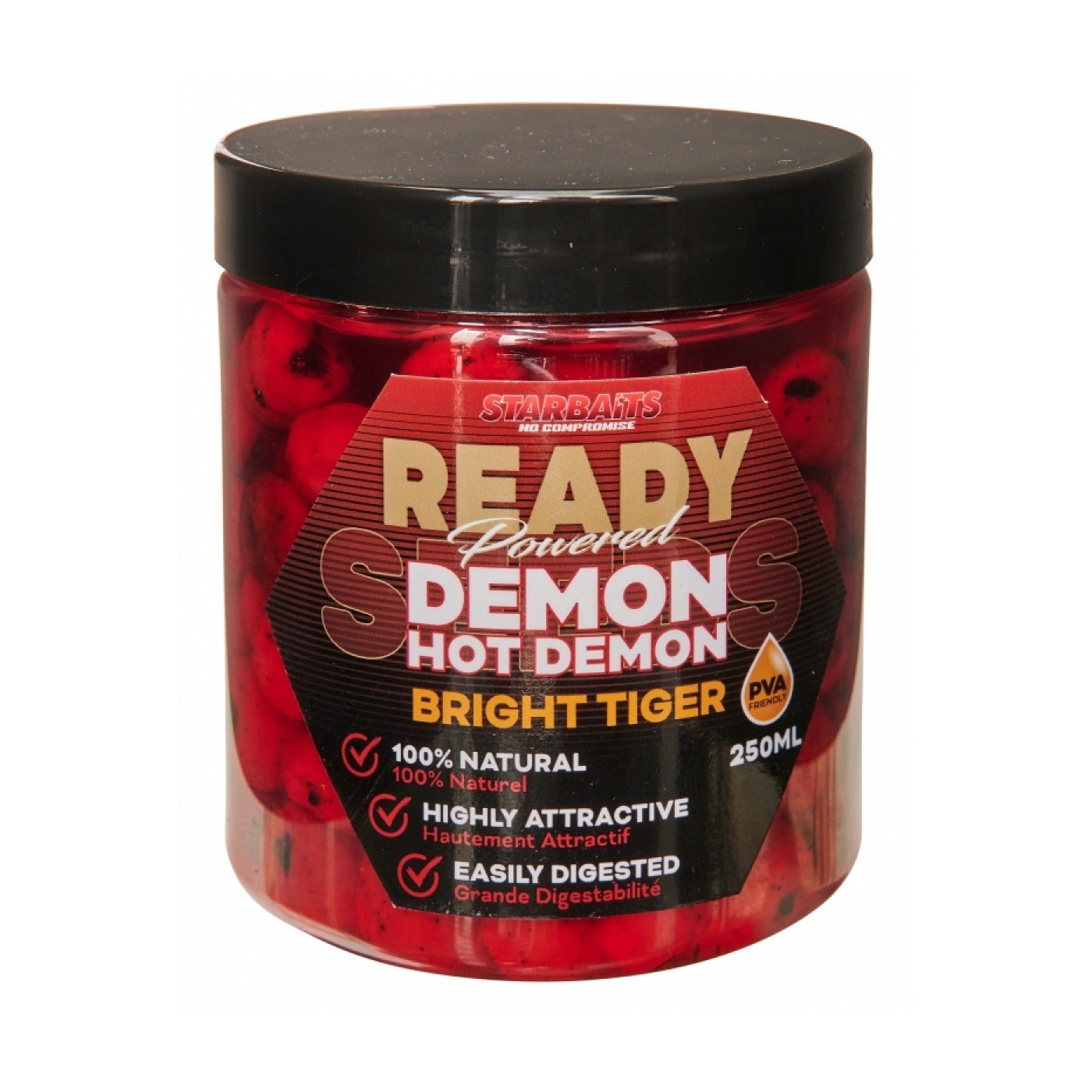 Orzechy Tygrysie Starbaits Ready Bright Tiger - Hot Demon - Centrum wędkarskie - Sklep wędkarski Jarofishing