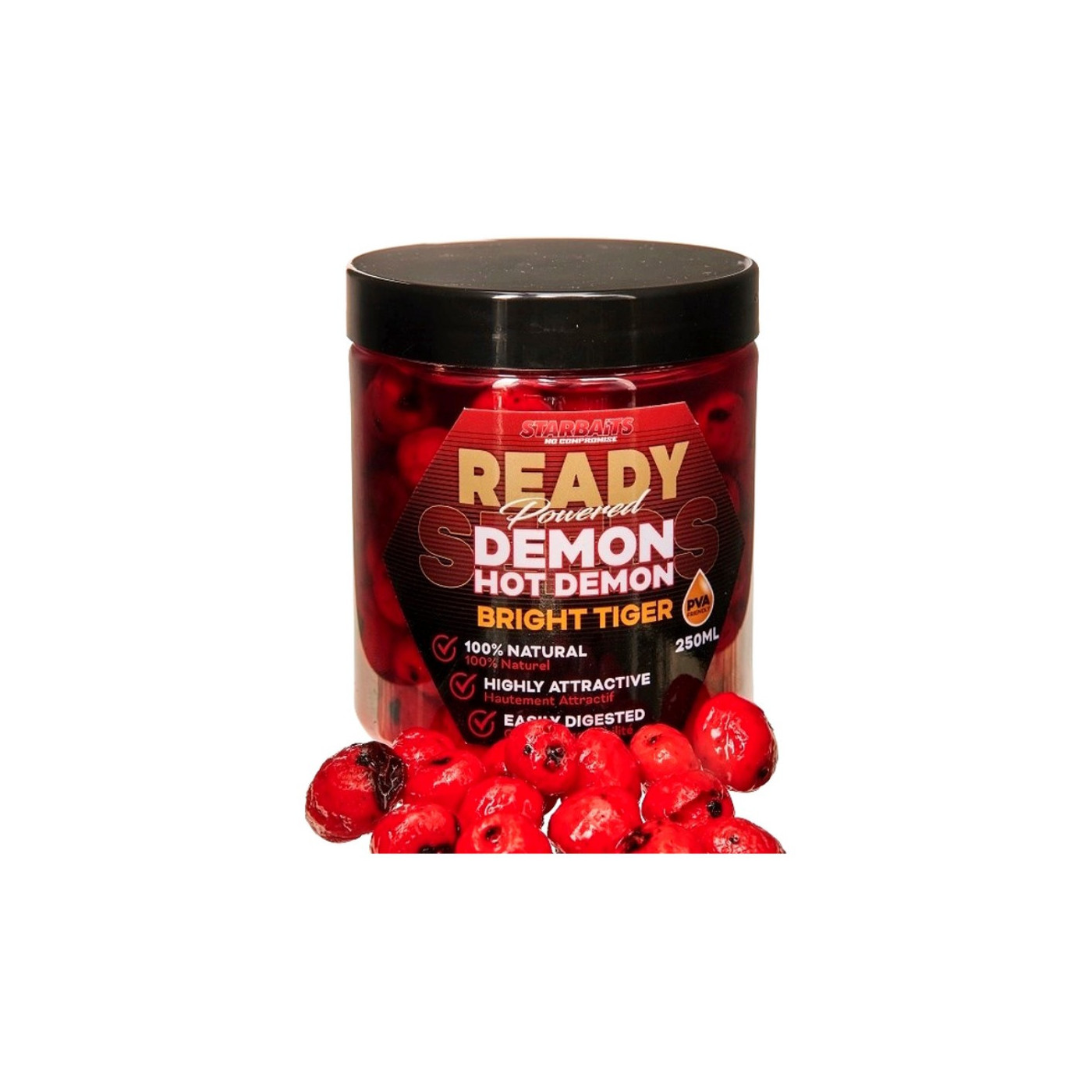 Orzechy Tygrysie Starbaits Ready Bright Tiger - Hot Demon - Centrum wędkarskie - Sklep wędkarski Jarofishing