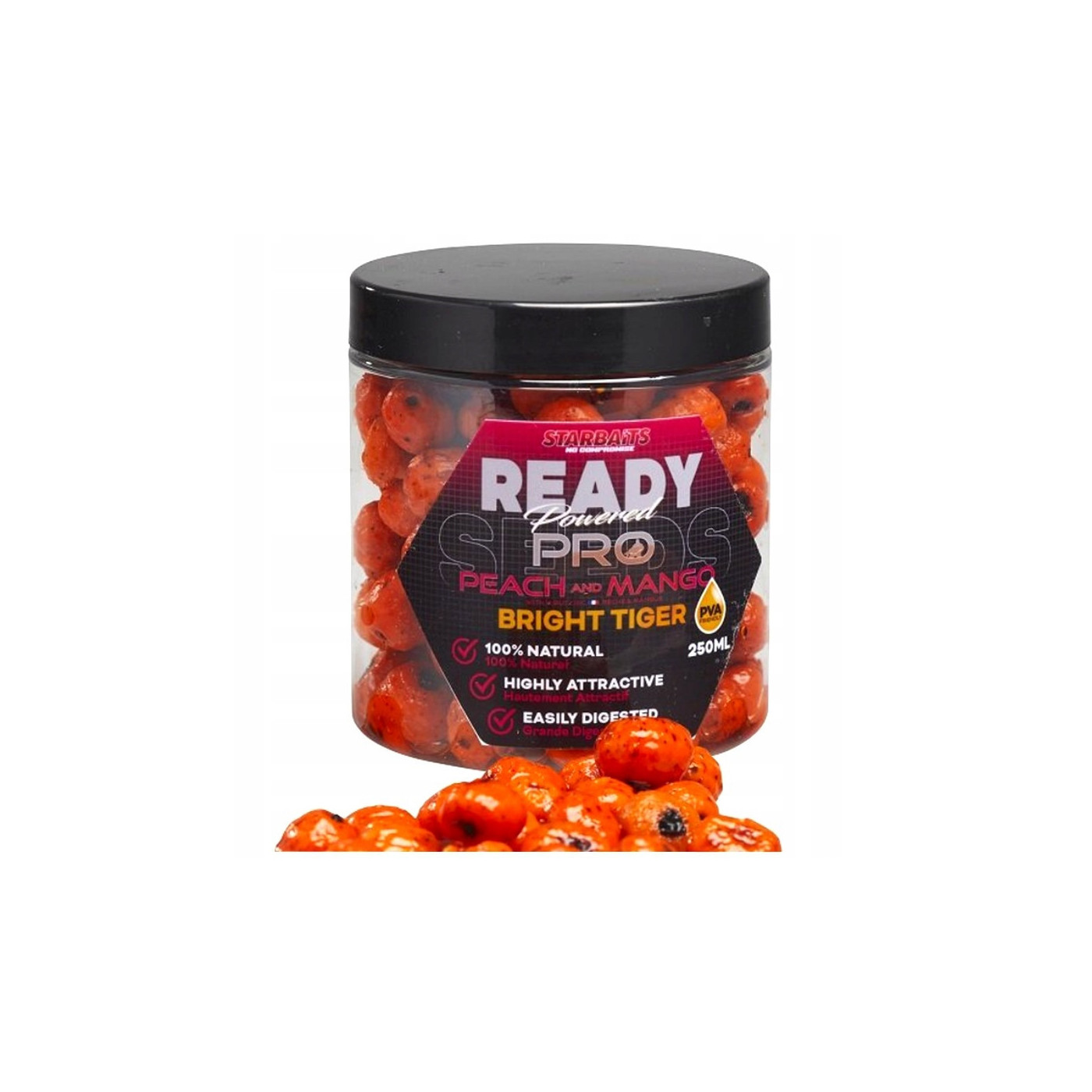 Orzechy Tygrysie Starbaits Ready Bright Tiger -Peach Mango - Centrum wędkarskie - Sklep wędkarski Jarofishing Orzechy Tygrysie Starbaits Ready Bright Tiger -Peach Mango - Centrum wędkarskie - Sklep wędkarski Jarofishing