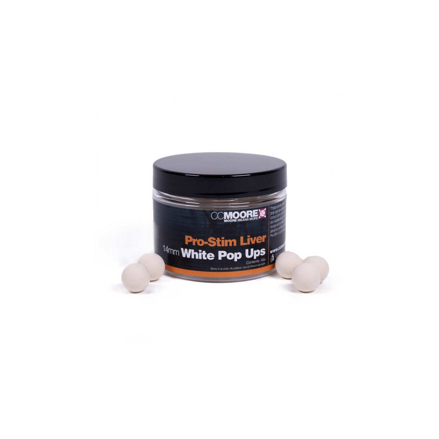CC Moore Kulki Pop-up White Pro-Stim Liver 14mm - Centrum wędkarskie - Sklep wędkarski Jarofishing CC Moore Kulki Pop-up White Pro-Stim Liver 14mm - Centrum wędkarskie - Sklep wędkarski Jarofishing