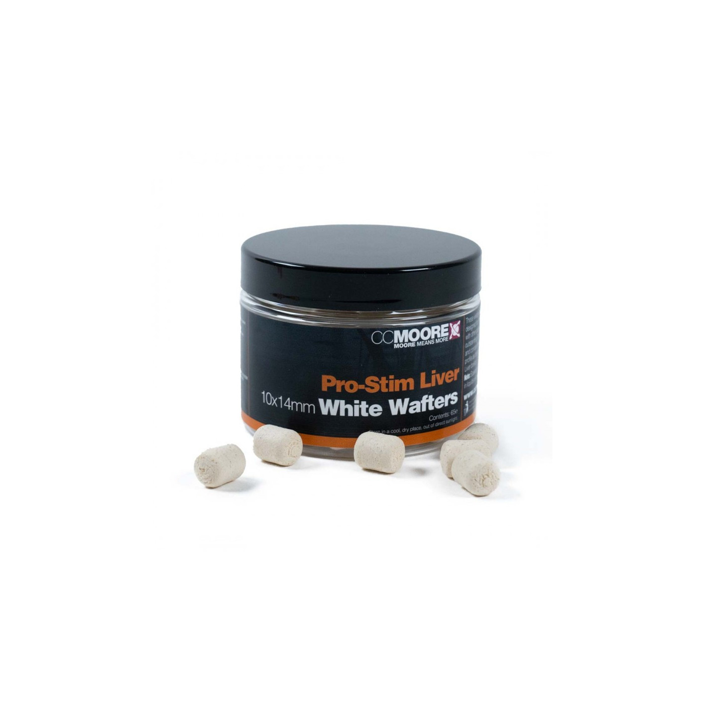CC Moore Dumbell Wafters White Pro-Stim Liver 10x14mm - Centrum wędkarskie - Sklep wędkarski Jarofishing CC Moore Dumbell Wafters White Pro-Stim Liver 10x14mm - Centrum wędkarskie - Sklep wędkarski Jarofishing
