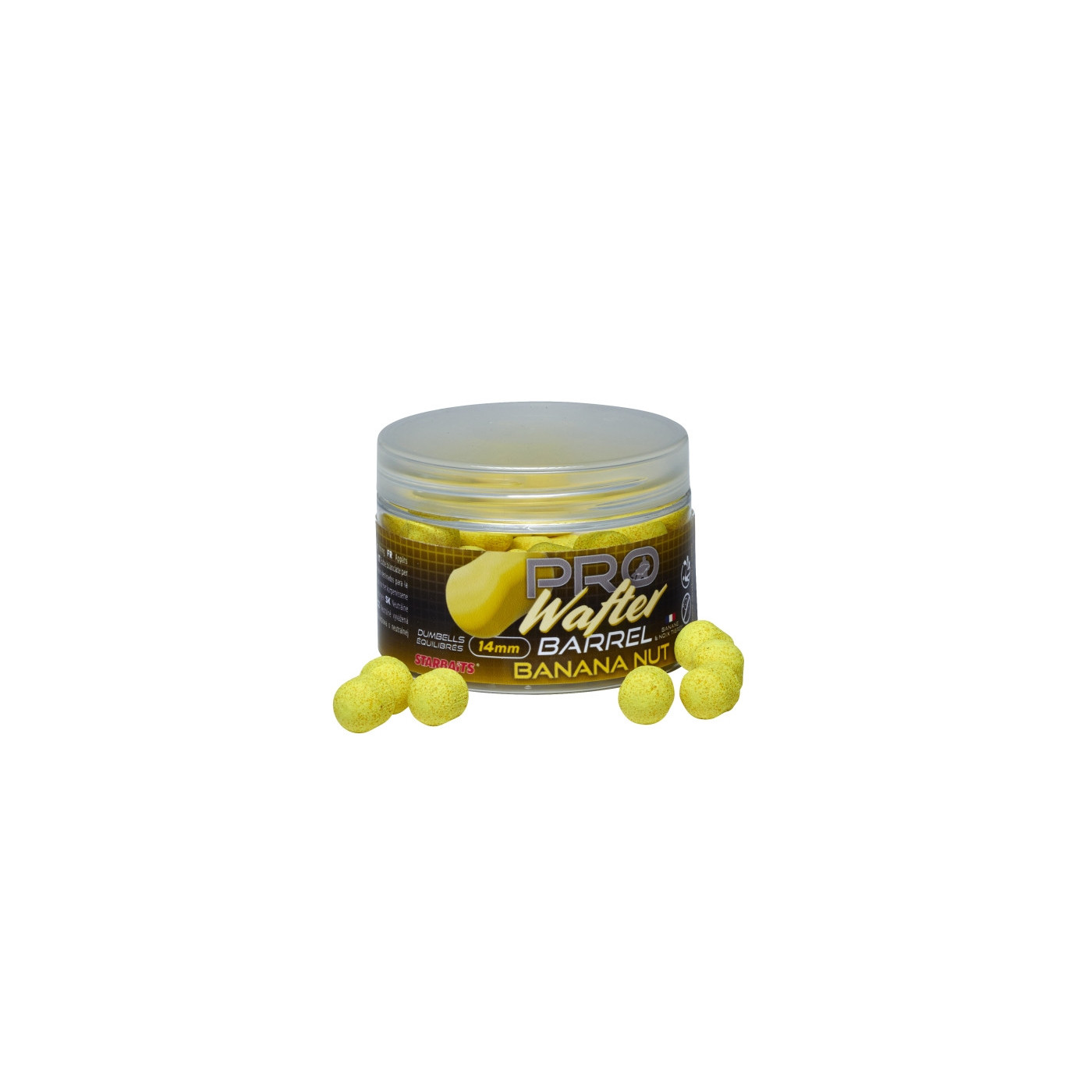 Waftersy Starbaits PRO Banana Nut 14mm - Centrum wędkarskie - Sklep wędkarski Jarofishing