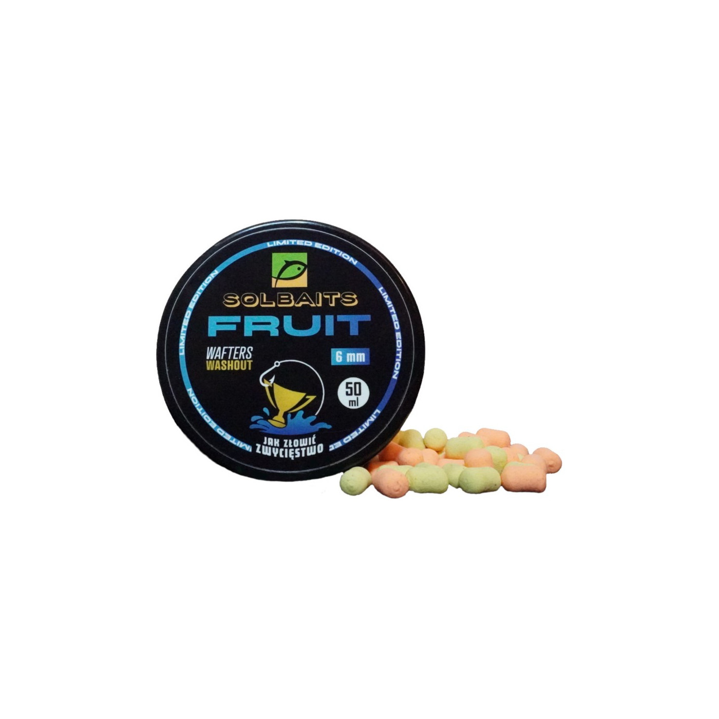Solbaits Wafters Fruit Washout 6mm 50ml - Centrum wędkarskie - Sklep wędkarski Jarofishing Solbaits Wafters Fruit Washout 6mm 50ml - Centrum wędkarskie - Sklep wędkarski Jarofishing