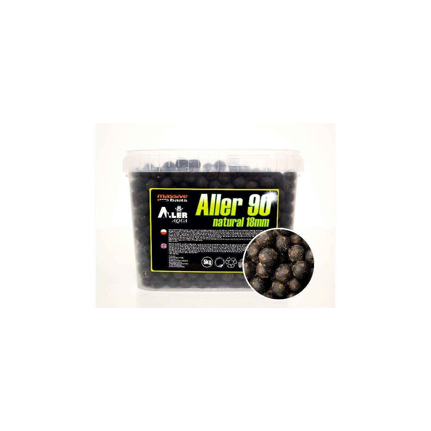 Kulki Proteinowe Massive Baits Aller 90 Natural Roz.24mm - Centrum wędkarskie - Sklep wędkarski Jarofishing Kulki Proteinowe Massive Baits Aller 90 Natural Roz.24mm - Centrum wędkarskie - Sklep wędkarski Jarofishing