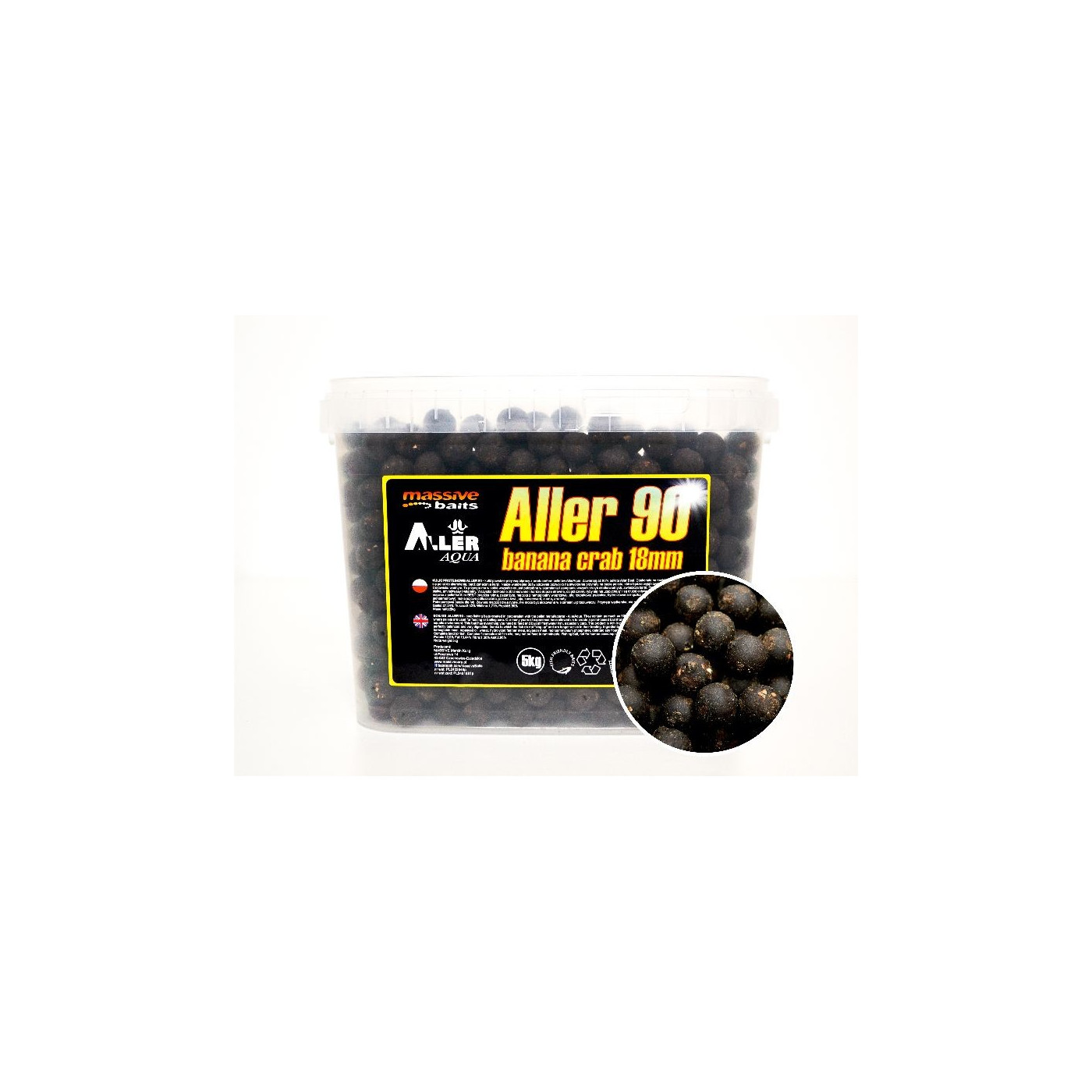 Kulki Proteinowe Massive Baits Aller 90 Banana-Crab Roz.24mm - Centrum wędkarskie - Sklep wędkarski Jarofishing Kulki Proteinowe Massive Baits Aller 90 Banana-Crab Roz.24mm - Centrum wędkarskie - Sklep wędkarski Jarofishing