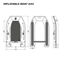 Ponton Nash Boat Life Inflatable Boat 240 - Centrum wędkarskie - Sklep wędkarski Jarofishing Ponton Nash Boat Life Inflatable Boat 240 - Centrum wędkarskie - Sklep wędkarski Jarofishing
