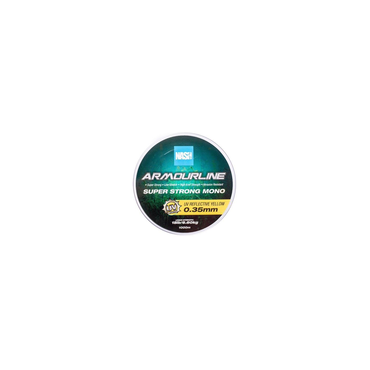 Żyłka Nash Armourline Super Strong Mono UV Yellow1000m / 0,35mm - Centrum wędkarskie - Sklep wędkarski Jarofishing Żyłka Nash Armourline Super Strong Mono UV Yellow1000m / 0,35mm - Centrum wędkarskie - Sklep wędkarski Jarofishing