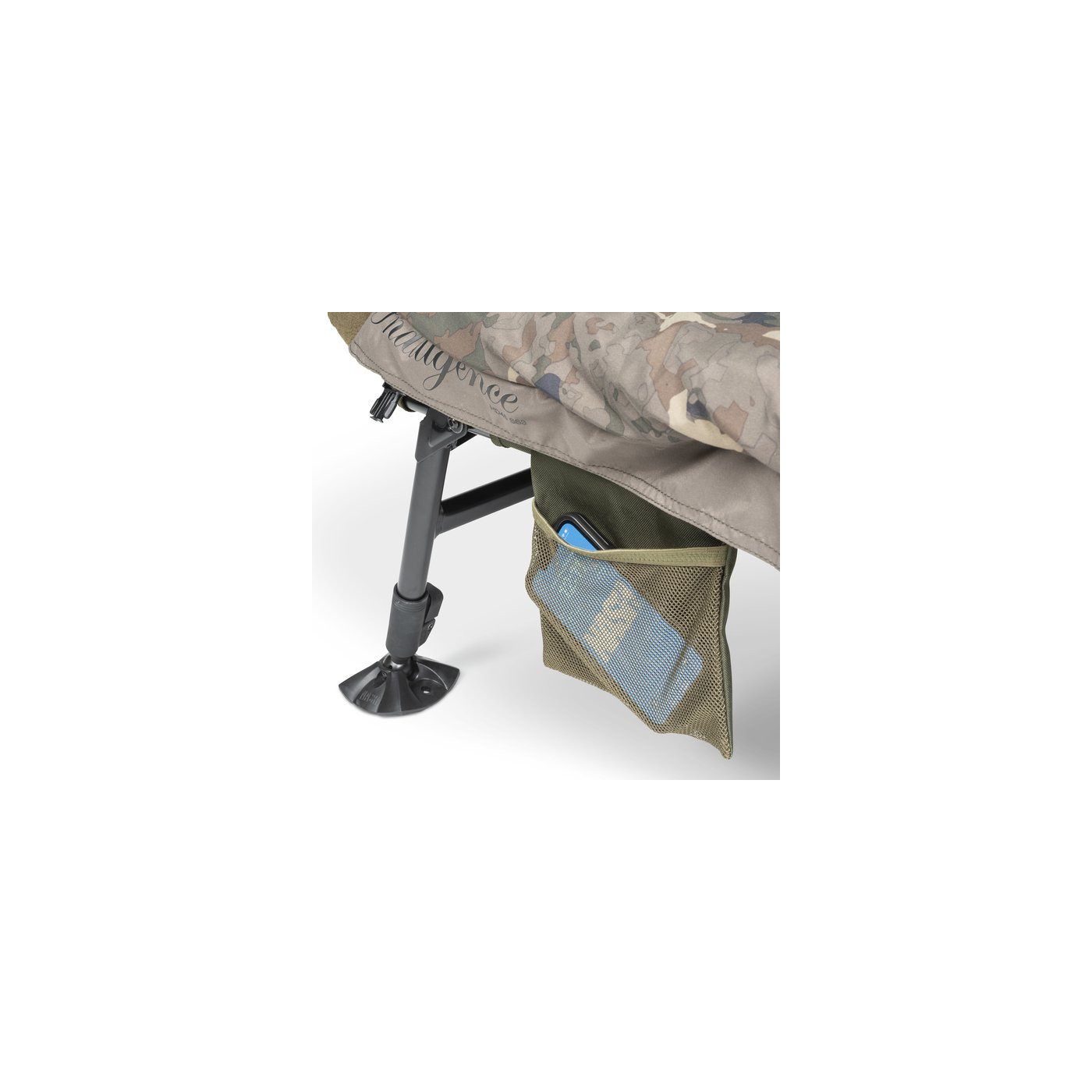 Łóżko Nash Indulgence HD40 Sleep System Camo Emperor 8 Legs - Centrum wędkarskie - Sklep wędkarski Jarofishing