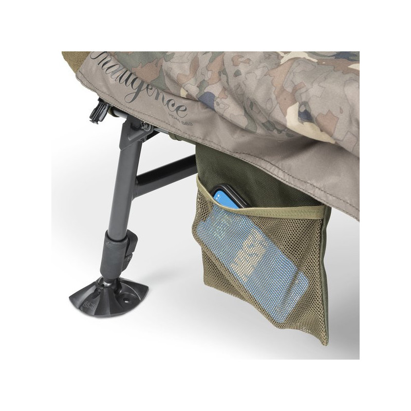 Łóżko Nash Indulgence HD40 Sleep System Camo Emperor 8 Legs - Centrum wędkarskie - Sklep wędkarski Jarofishing