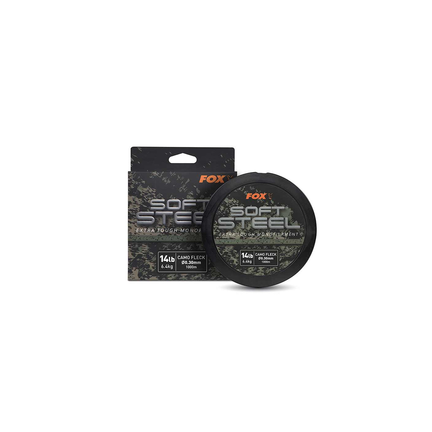 Żyłka Fox Soft Steel Fleck Camo Mono 0,30mm / 1000m - Centrum wędkarskie - Sklep wędkarski Jarofishing Żyłka Fox Soft Steel Fleck Camo Mono 0,30mm / 1000m - Centrum wędkarskie - Sklep wędkarski Jarofishing