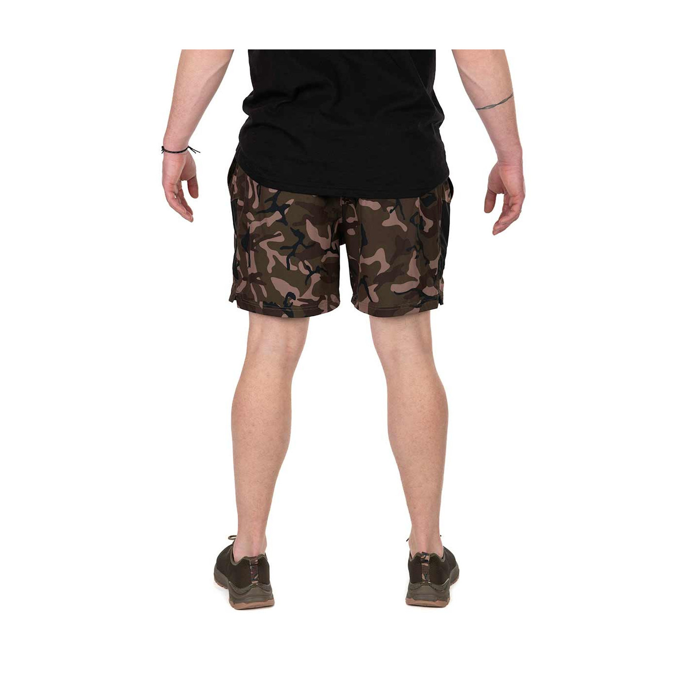 Krótkie Spodenki Fox Black / Camo LW Swim Shorts Roz.S - Centrum wędkarskie - Sklep wędkarski Jarofishing Krótkie Spodenki Fox Black / Camo LW Swim Shorts Roz.S - Centrum wędkarskie - Sklep wędkarski Jarofishing