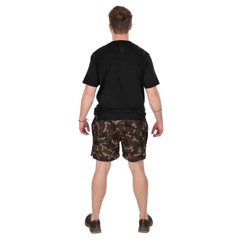 Krótkie Spodenki Fox Black / Camo LW Swim Shorts Roz.M - Centrum wędkarskie - Sklep wędkarski Jarofishing Krótkie Spodenki Fox Black / Camo LW Swim Shorts Roz.M - Centrum wędkarskie - Sklep wędkarski Jarofishing