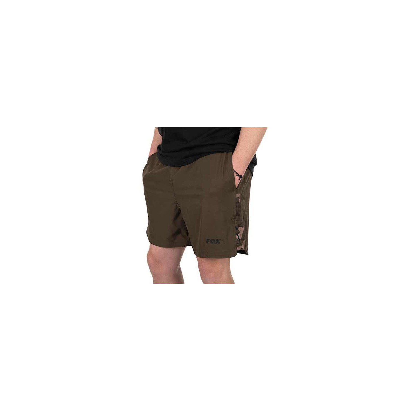 Krótkie Spodenki Fox Khaki / Camo LW Swim Shorts Roz.M - Centrum wędkarskie - Sklep wędkarski Jarofishing Krótkie Spodenki Fox Khaki / Camo LW Swim Shorts Roz.M - Centrum wędkarskie - Sklep wędkarski Jarofishing