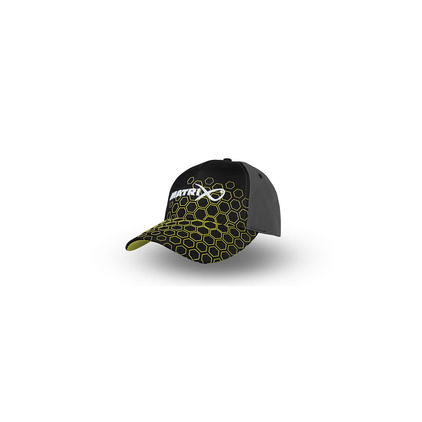 Czapka Matrix Hex Print Baseball Cap - Black - Centrum wędkarskie - Sklep wędkarski Jarofishing