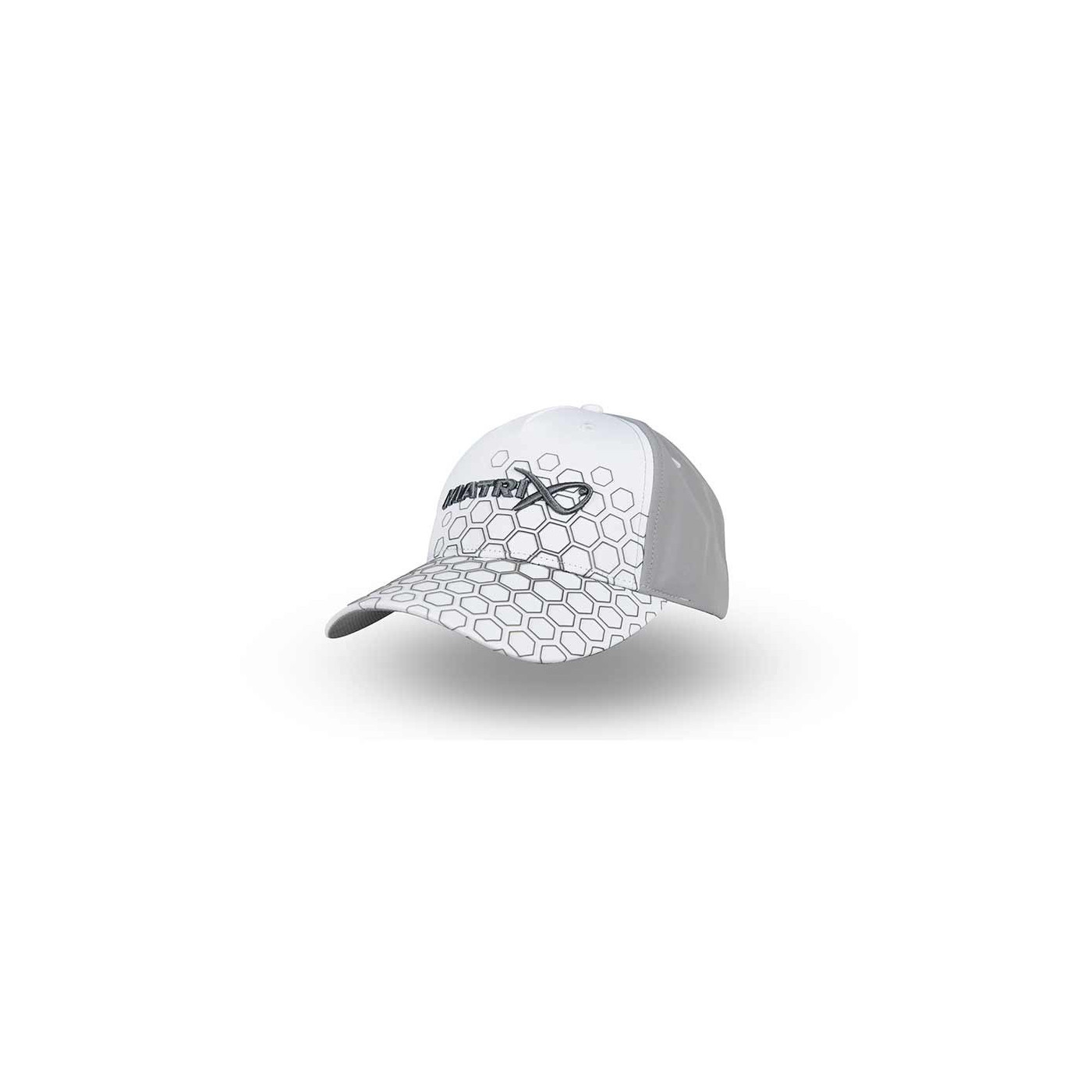 Czapka Matrix Hex Print Baseball Cap - White - Centrum wędkarskie - Sklep wędkarski Jarofishing Czapka Matrix Hex Print Baseball Cap - White - Centrum wędkarskie - Sklep wędkarski Jarofishing
