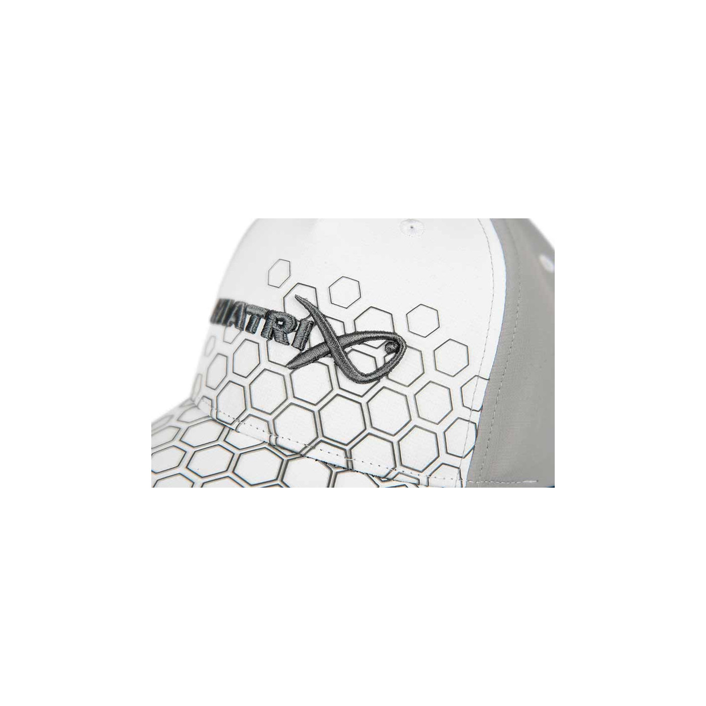 Czapka Matrix Hex Print Baseball Cap - White - Centrum wędkarskie - Sklep wędkarski Jarofishing Czapka Matrix Hex Print Baseball Cap - White - Centrum wędkarskie - Sklep wędkarski Jarofishing