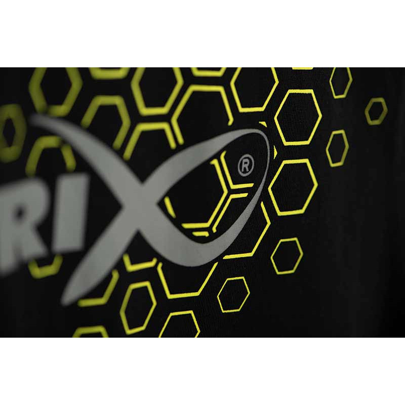 T-Shirt Matrix Hex Print T-Shirt Black - roz. S - Centrum wędkarskie - Sklep wędkarski Jarofishing T-Shirt Matrix Hex Print T-Shirt Black - roz. S - Centrum wędkarskie - Sklep wędkarski Jarofishing