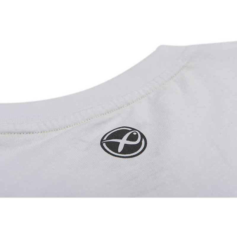 T-Shirt Matrix Hex Print T-Shirt White - roz. L - Centrum wędkarskie - Sklep wędkarski Jarofishing