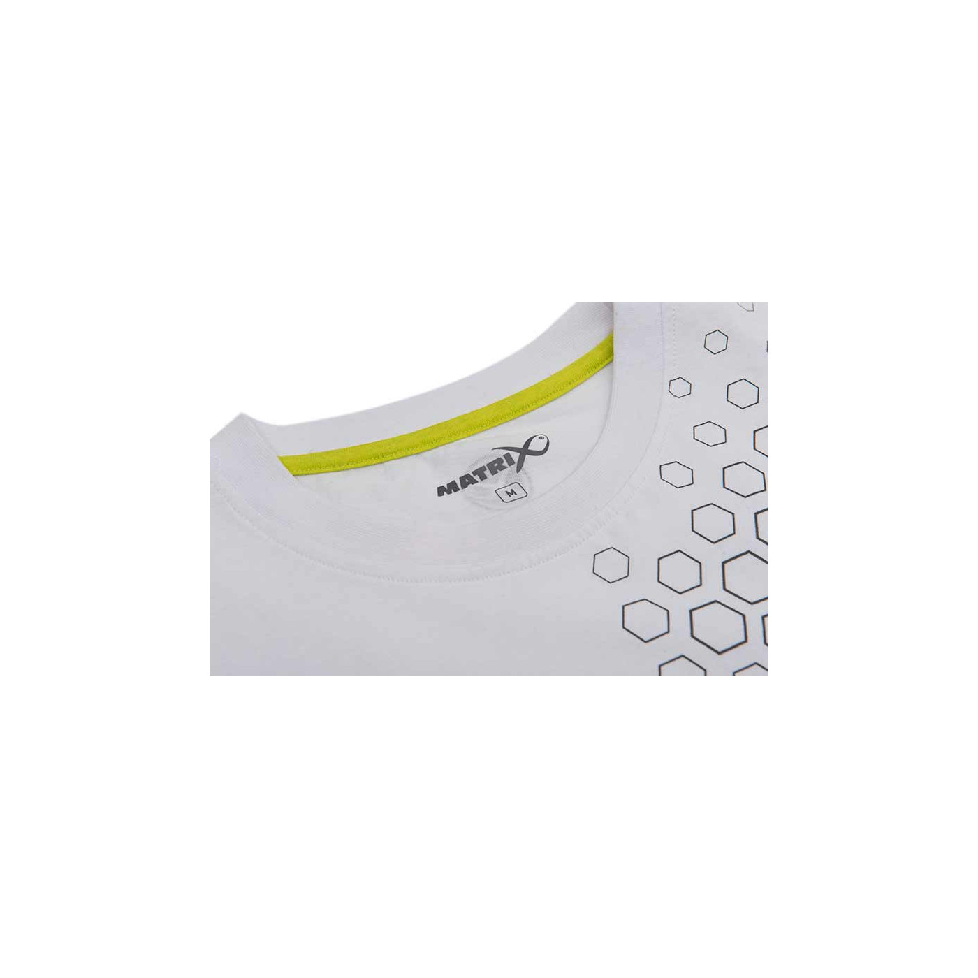 T-Shirt Matrix Hex Print T-Shirt White - roz. XL - Centrum wędkarskie - Sklep wędkarski Jarofishing