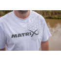 T-Shirt Matrix Hex Print T-Shirt White - roz. XL - Centrum wędkarskie - Sklep wędkarski Jarofishing