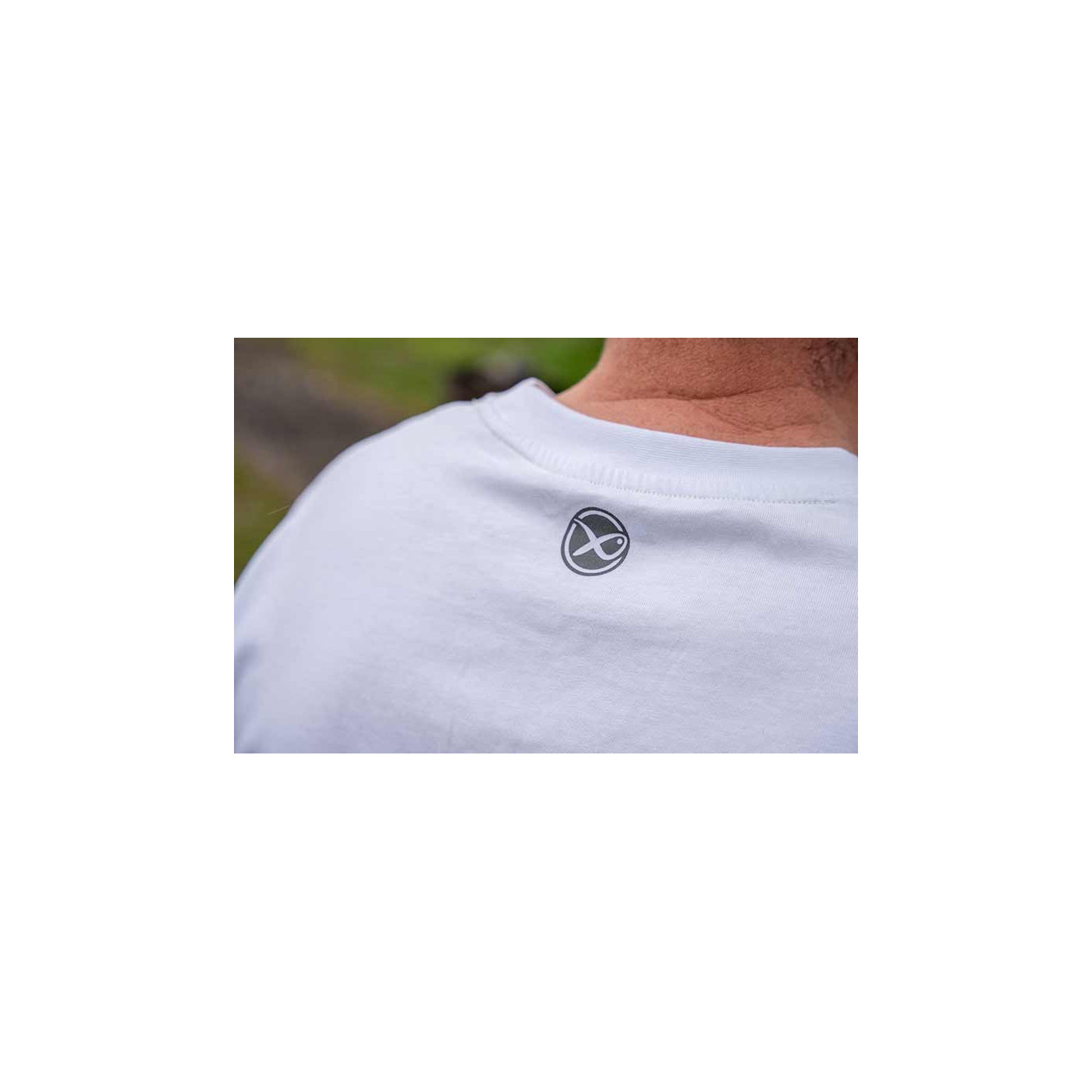 T-Shirt Matrix Hex Print T-Shirt White - roz. XXXL - Centrum wędkarskie - Sklep wędkarski Jarofishing