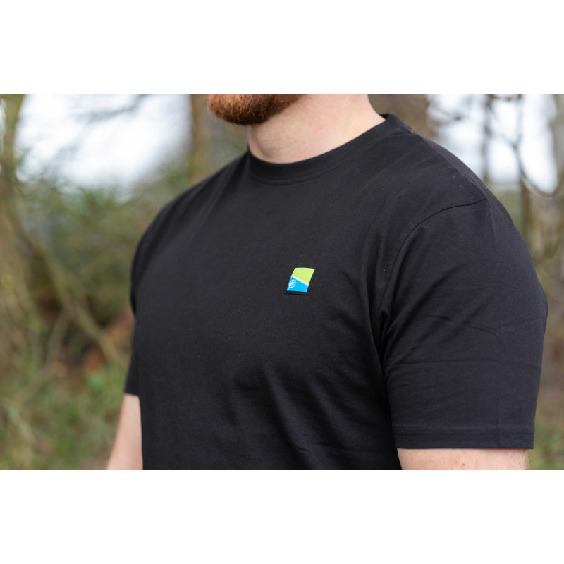 Koszulka Preston Lightweight Black T-Shirt - roz. XXL - Centrum wędkarskie - Sklep wędkarski Jarofishing