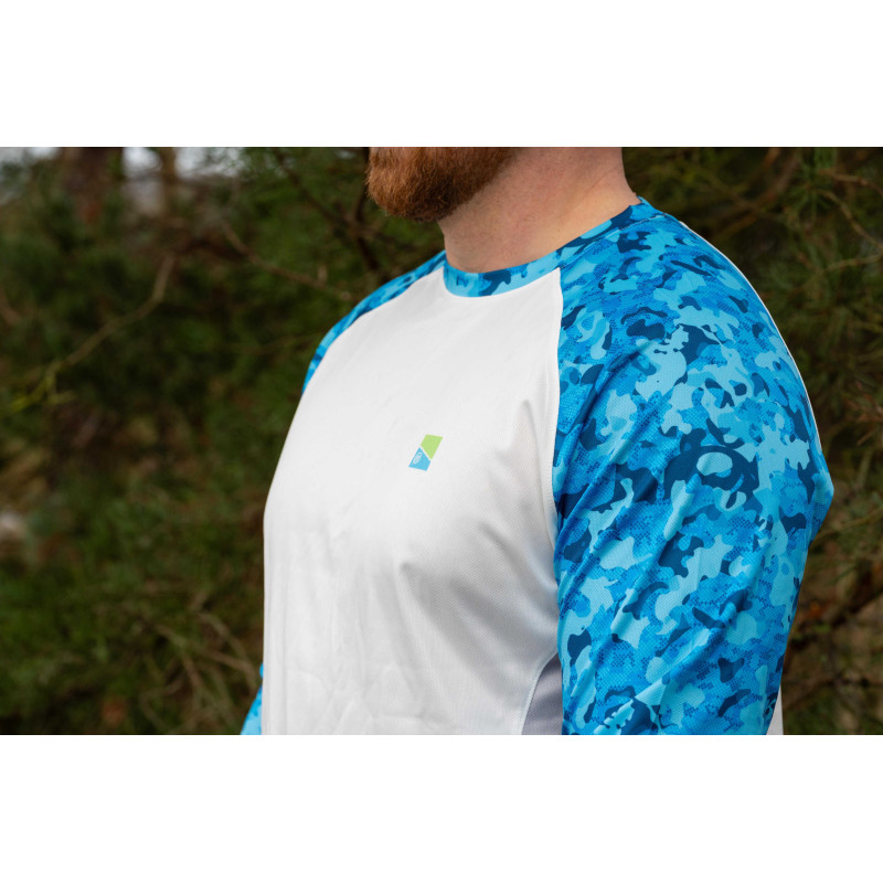 Koszulka Preston Performance Sun Shirt UPF-35 - roz. XXL - Centrum wędkarskie - Sklep wędkarski Jarofishing