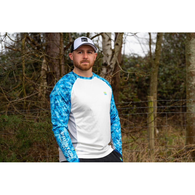 Koszulka Preston Performance Sun Shirt UPF-35 - roz. XXXL - Centrum wędkarskie - Sklep wędkarski Jarofishing Koszulka Preston Performance Sun Shirt UPF-35 - roz. XXXL - Centrum wędkarskie - Sklep wędkarski Jarofishing