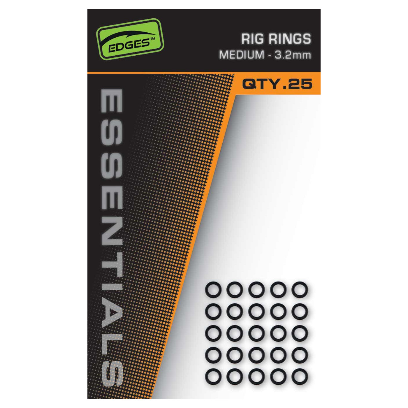 FOX EDGES™ ESSENTIALS RIG RINGS Kółko metalowe 3,2mm - Centrum wędkarskie - Sklep wędkarski Jarofishing