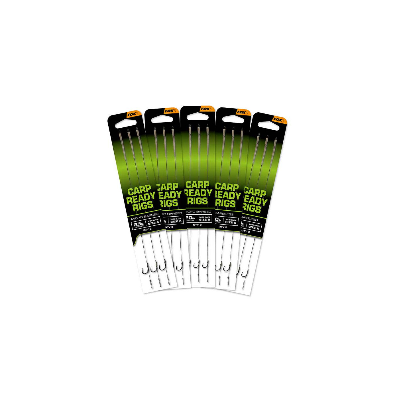 FOX EOS Haczyki z przyponam BARBLESS READY RIGS - X3 WIDE GAPE roz 8b bezzadziorowy - Centrum wędkarskie - Sklep wędkarski Jarof FOX EOS Haczyki z przyponam BARBLESS READY RIGS - X3 WIDE GAPE roz 8b bezzadziorowy - Centrum wędkarskie - Sklep wędkarski Jarof