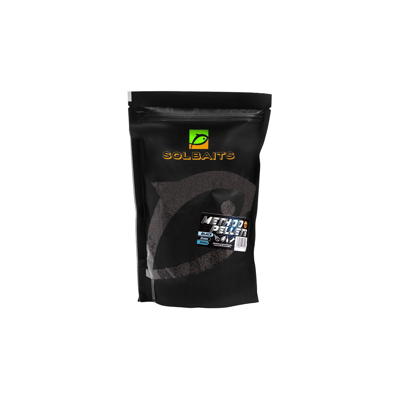 Pellet Solbaits Method Black 2mm 800g - Centrum wędkarskie - Sklep wędkarski Jarofishing Pellet Solbaits Method Black 2mm 800g - Centrum wędkarskie - Sklep wędkarski Jarofishing